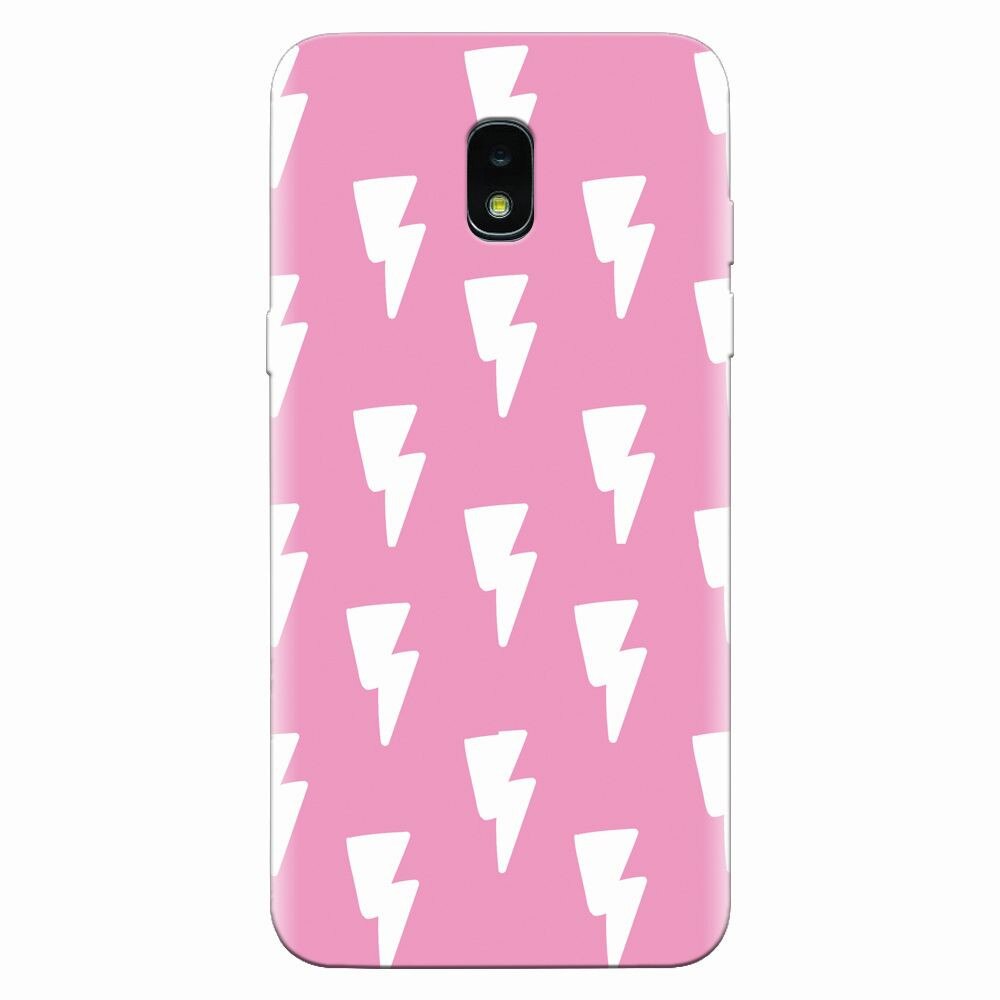 Husa silicon pentru Samsung Galaxy J3 2018, Electric Pink