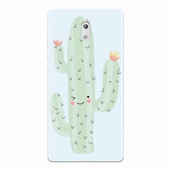 Husa silicon pentru Nokia 3, Cactus Husa silicon pentru Nokia 3, Cactus