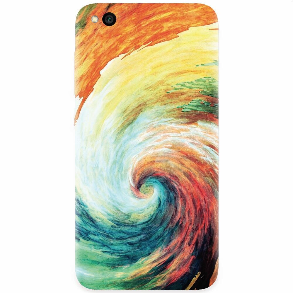 Husa silicon pentru Xiaomi Redmi Go, Big Wave Painting
