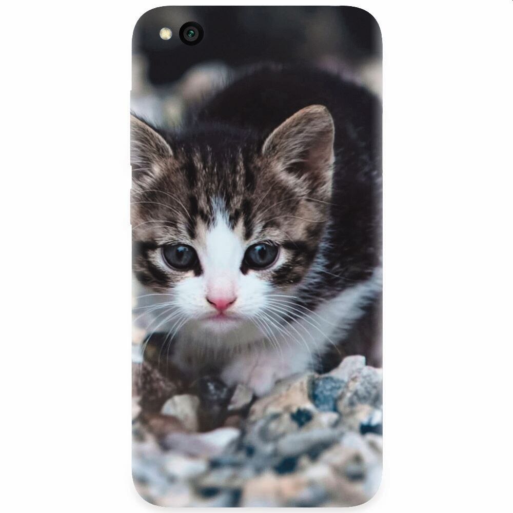 Husa silicon pentru Xiaomi Redmi Go, Animal Cat