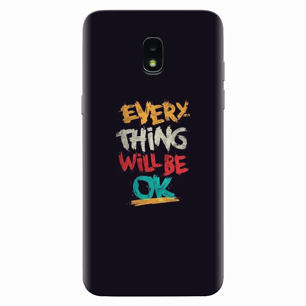 Husa silicon pentru Samsung Galaxy J3 2018, Everything Will Be Ok