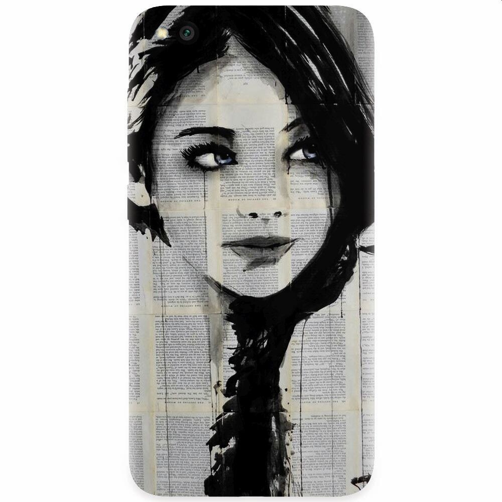 Husa silicon pentru Xiaomi Redmi Go, Blue Eyes