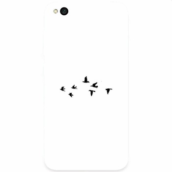 Husa silicon pentru Xiaomi Redmi Go, Birds Husa silicon pentru Xiaomi Redmi Go, Birds