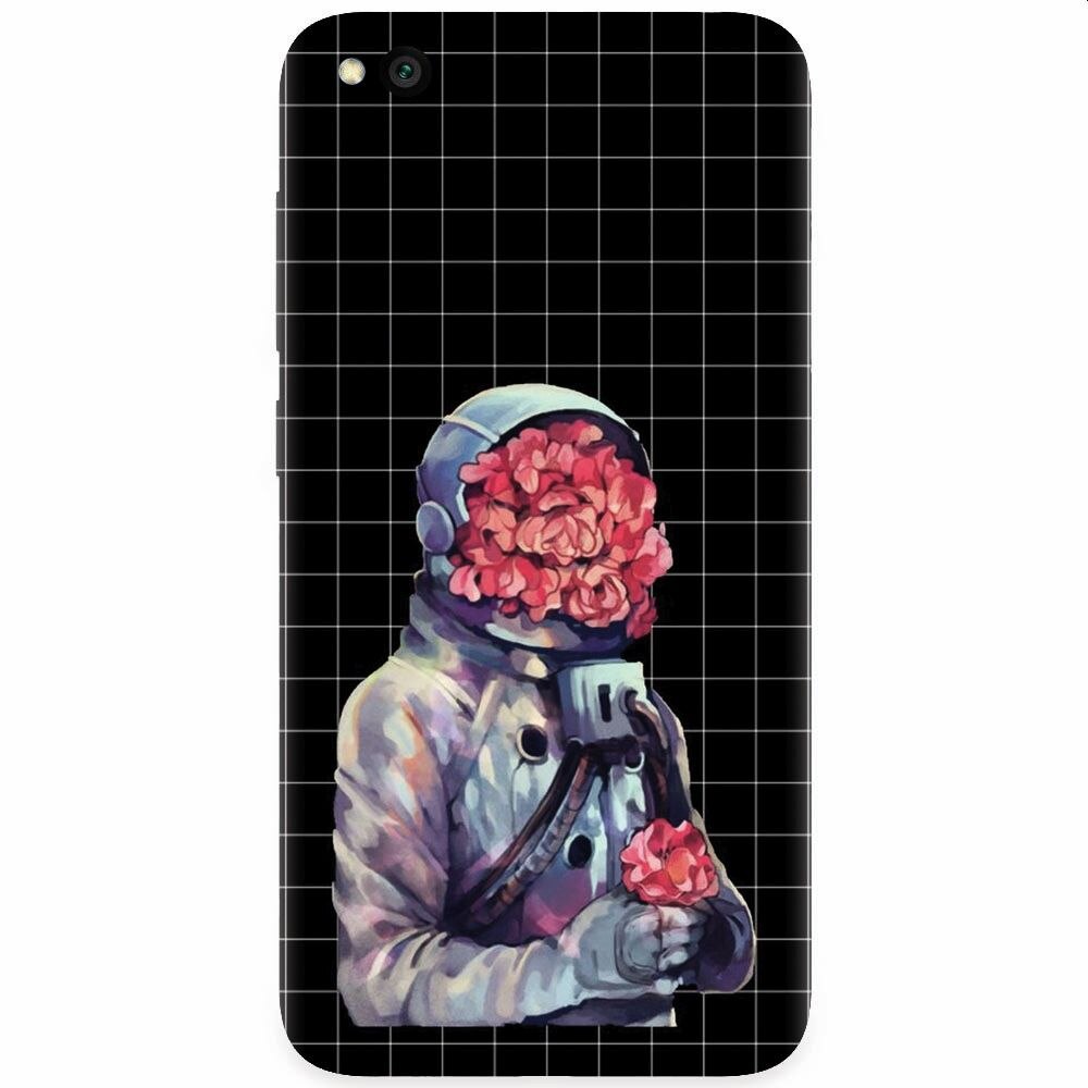 Husa silicon pentru Xiaomi Redmi Go, Astronaut Love