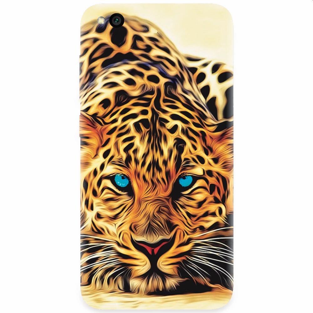 Husa silicon pentru Xiaomi Redmi Go, Animal Tiger