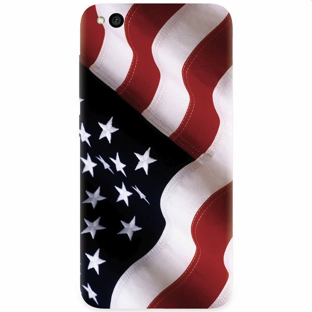 Husa silicon pentru Xiaomi Redmi Go, American
