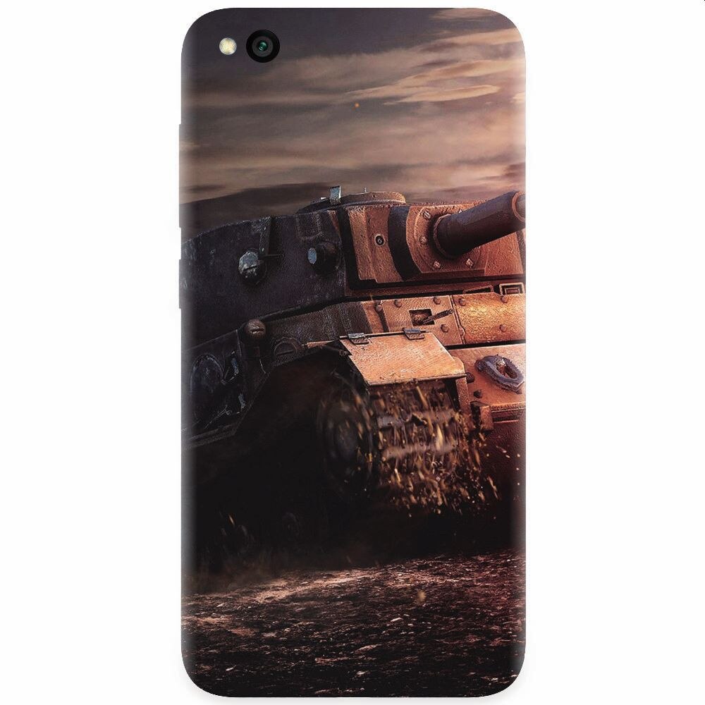 Husa silicon pentru Xiaomi Redmi Go, ARL Tank Of Military