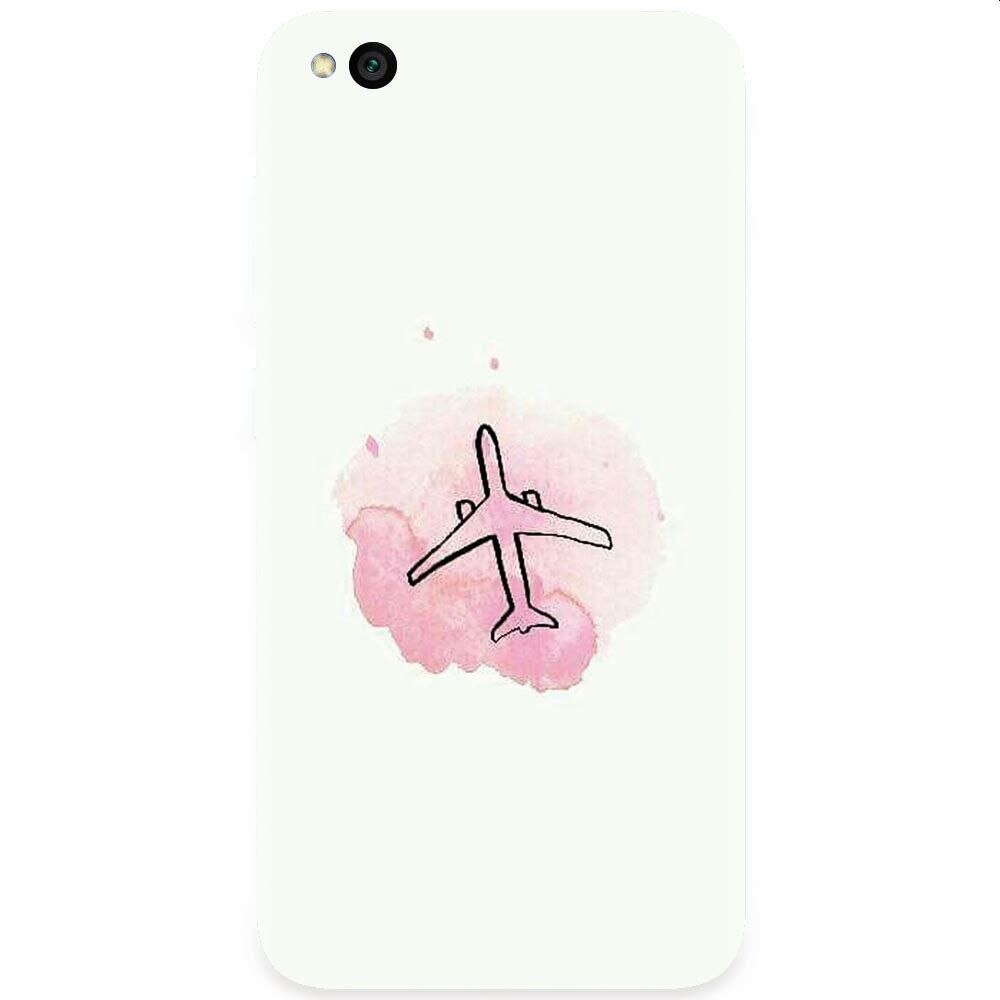 Husa silicon pentru Xiaomi Redmi Go, Airplain