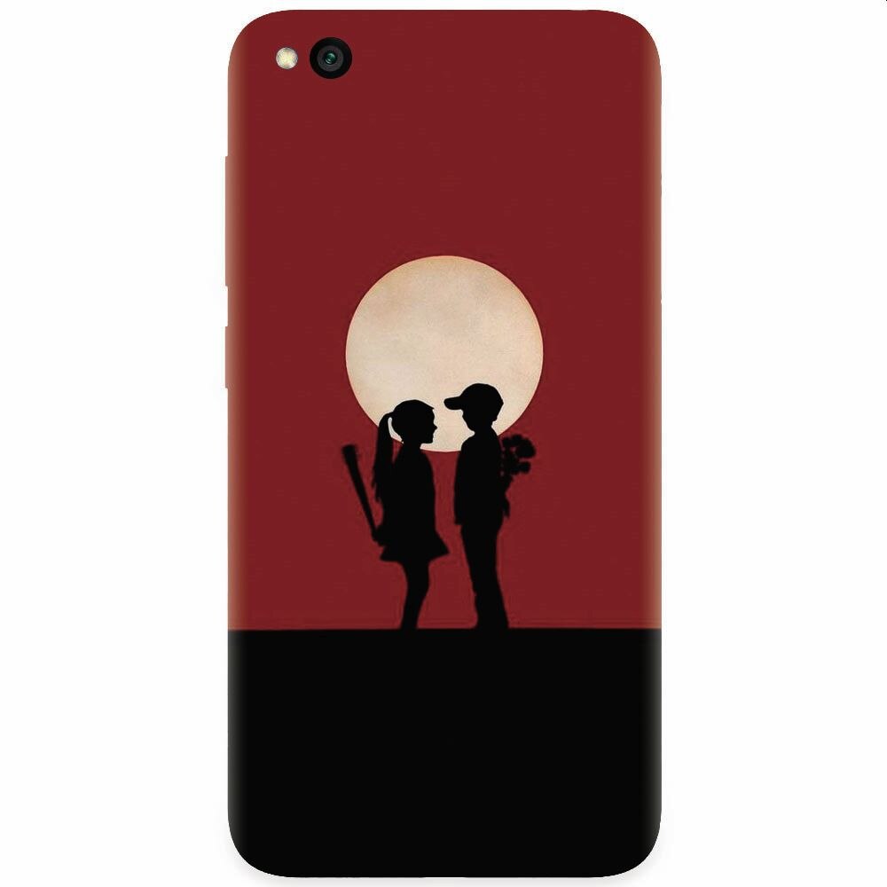 Husa silicon pentru Xiaomi Redmi Go, Boy Girl Love Story