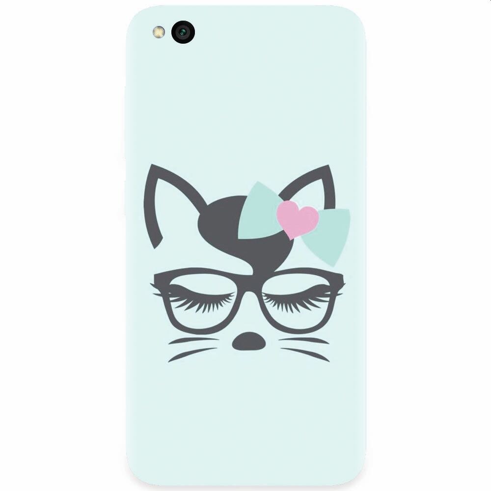 Husa silicon pentru Xiaomi Redmi Go, Angel Cat