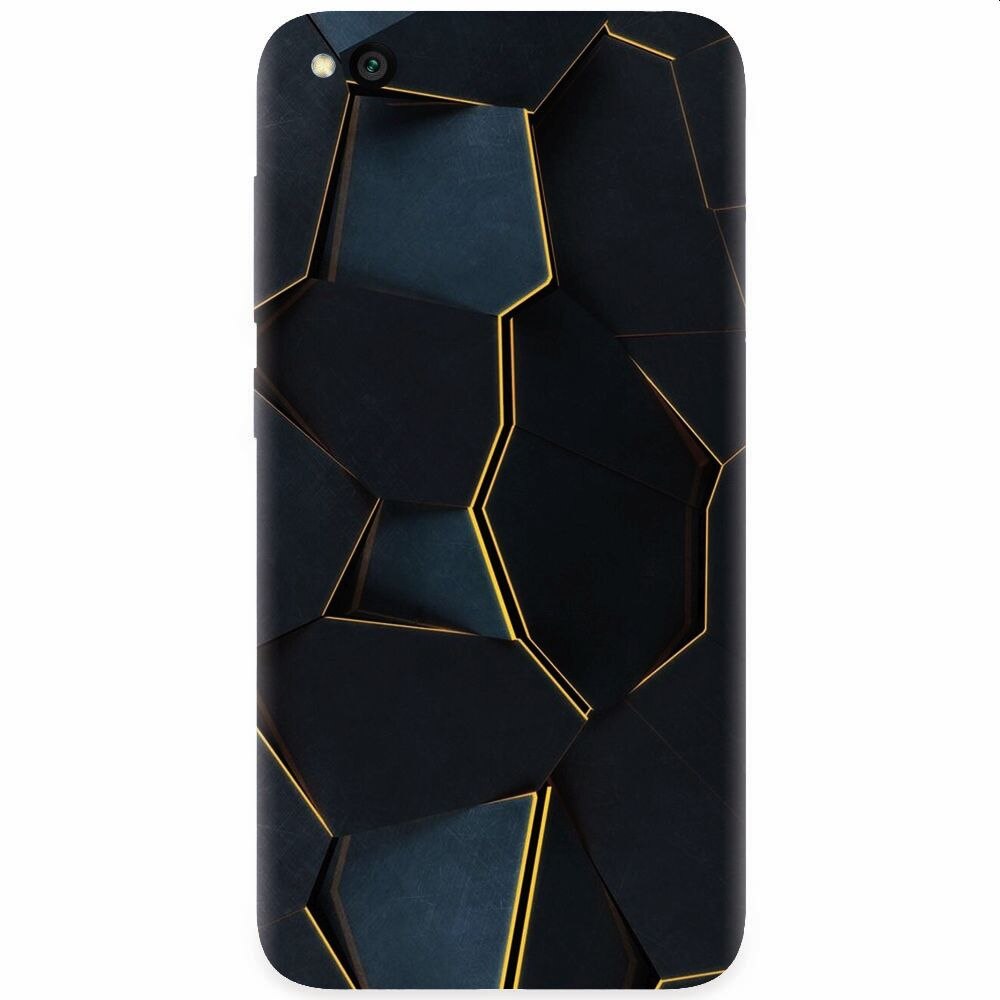 Husa silicon pentru Xiaomi Redmi Go, Abstract Draw