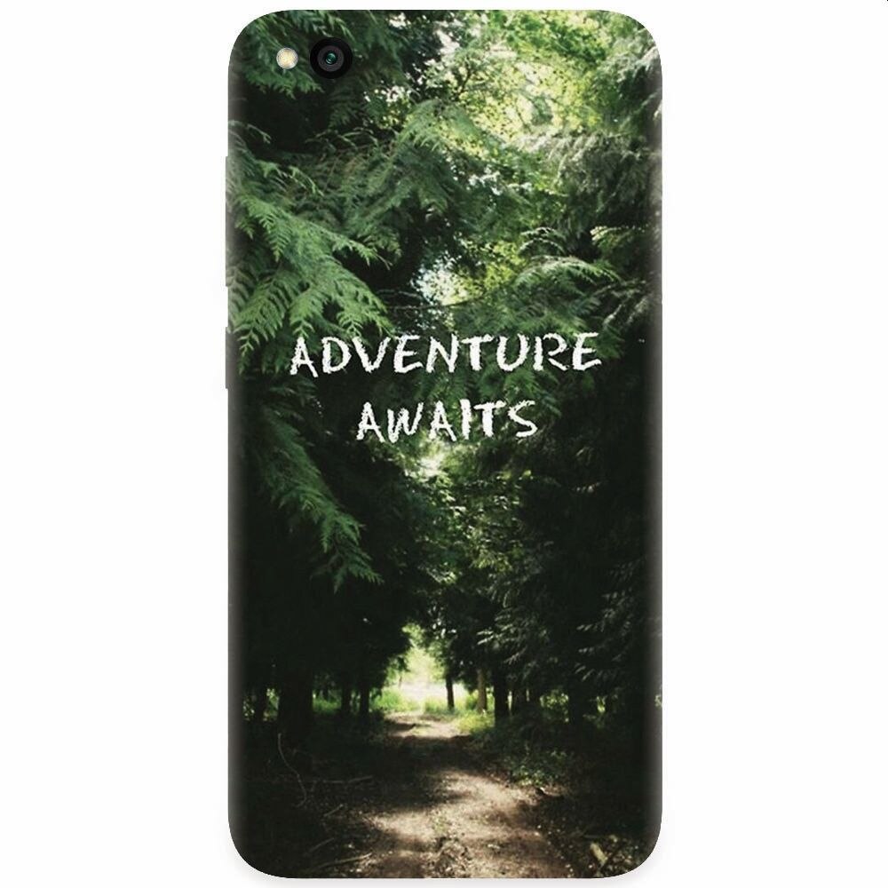 Husa silicon pentru Xiaomi Redmi Go, Adventure Awaits Forest