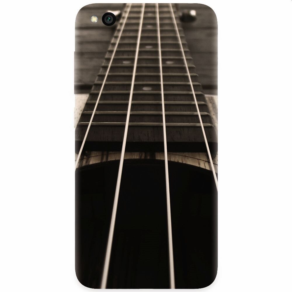 Husa silicon pentru Xiaomi Redmi Go, Bass Guitar