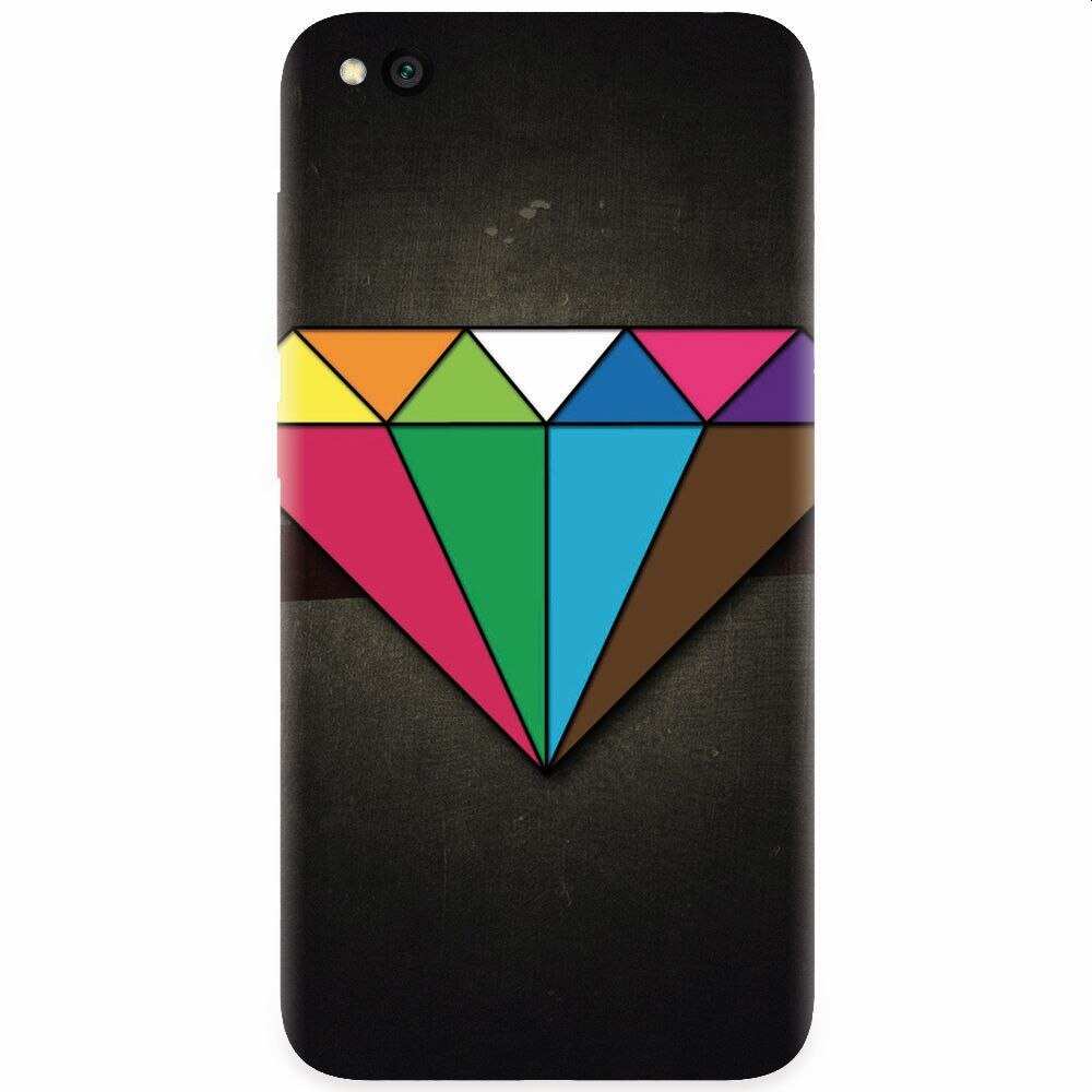 Husa silicon pentru Xiaomi Redmi Go, Colorful Diamond