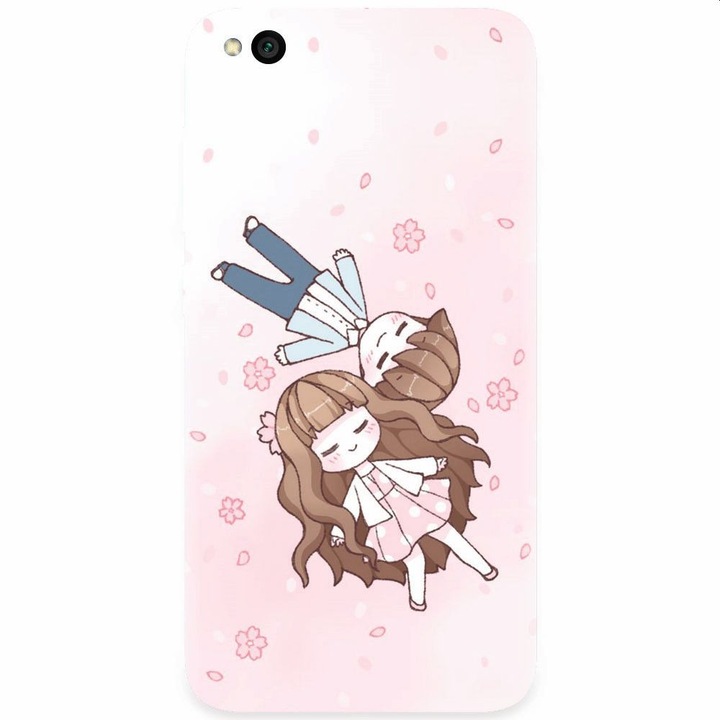 Силиконов кейс за Xiaomi Redmi Go, Cute Couple
