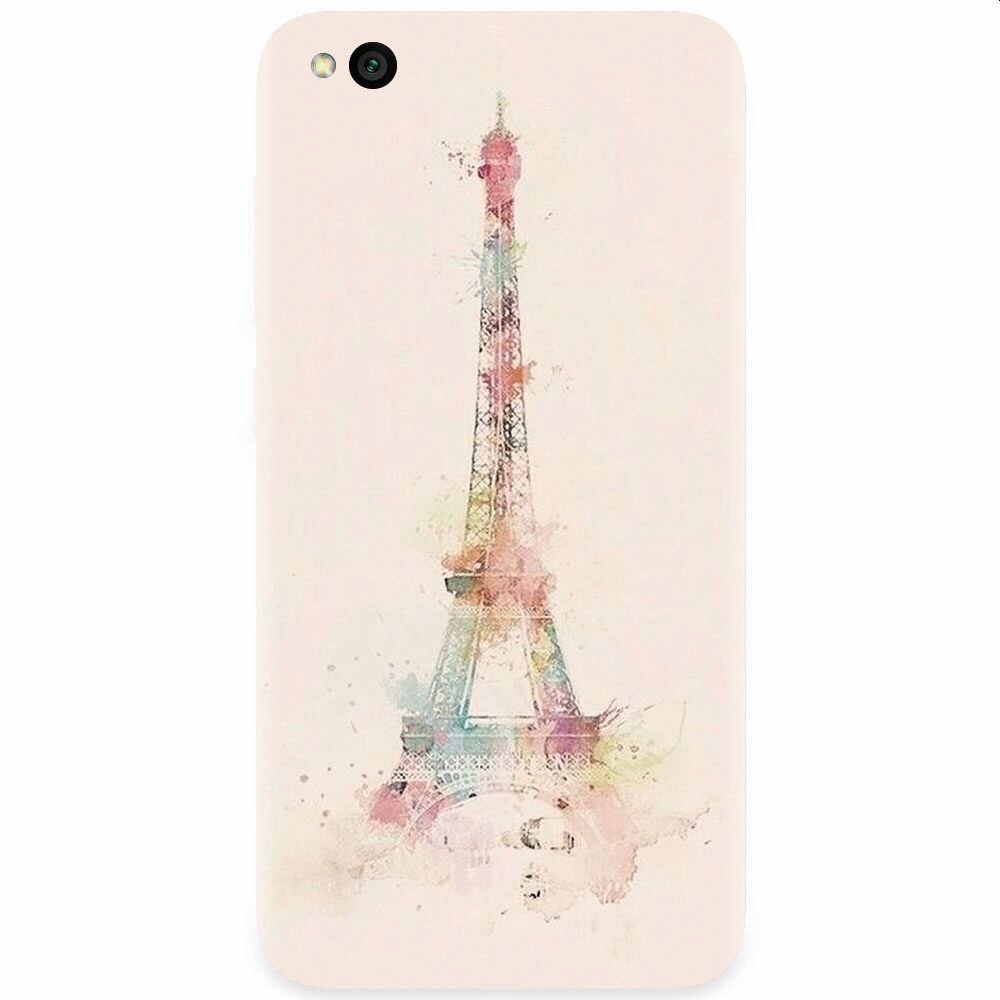 Husa silicon pentru Xiaomi Redmi Go, Eiffel Tower 001