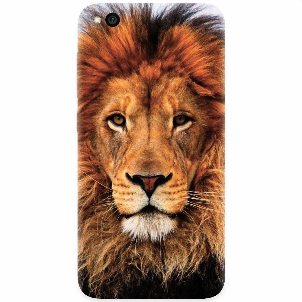 Husa silicon pentru Xiaomi Redmi Go, Colorful Lion4
