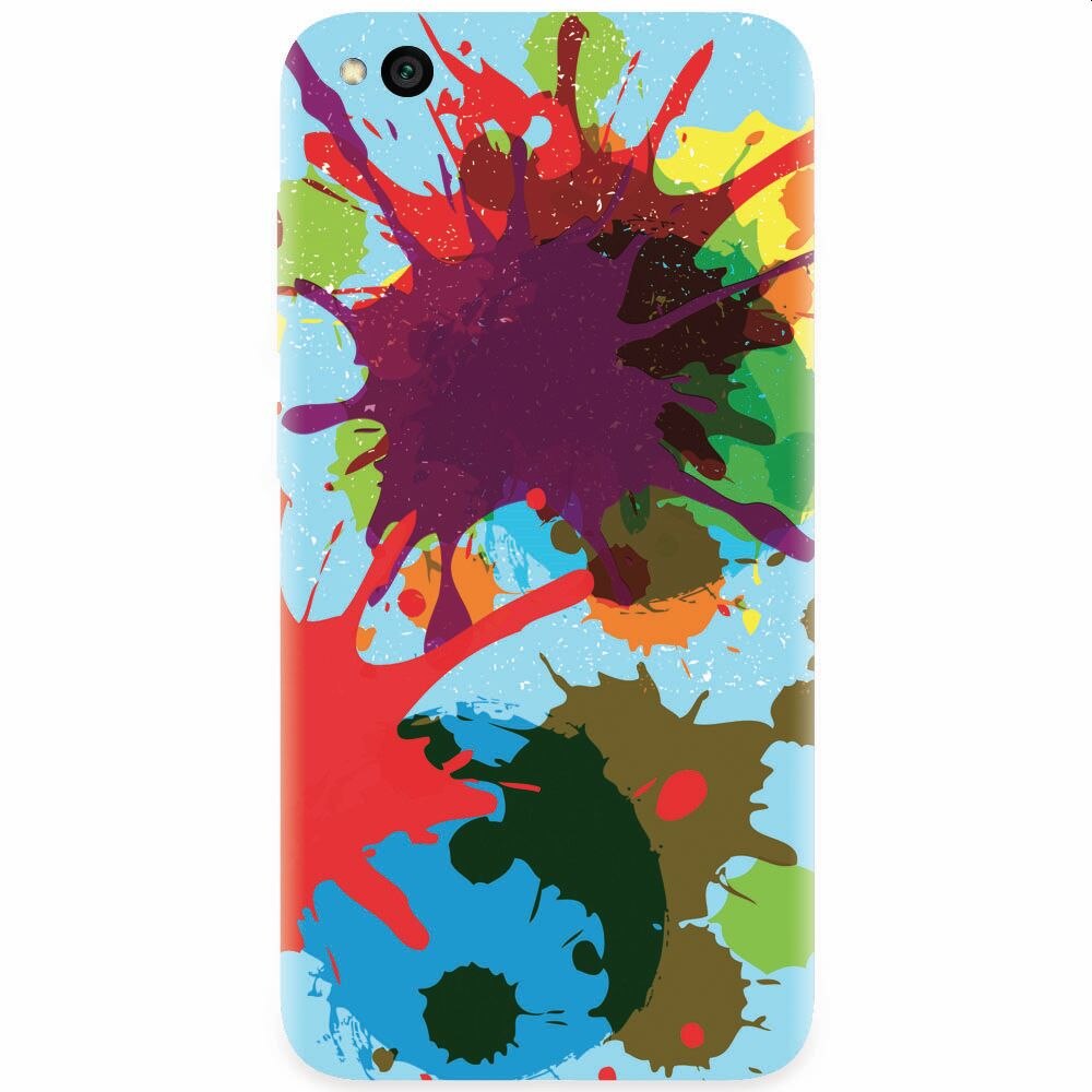 Husa silicon pentru Xiaomi Redmi Go, Holi Splash