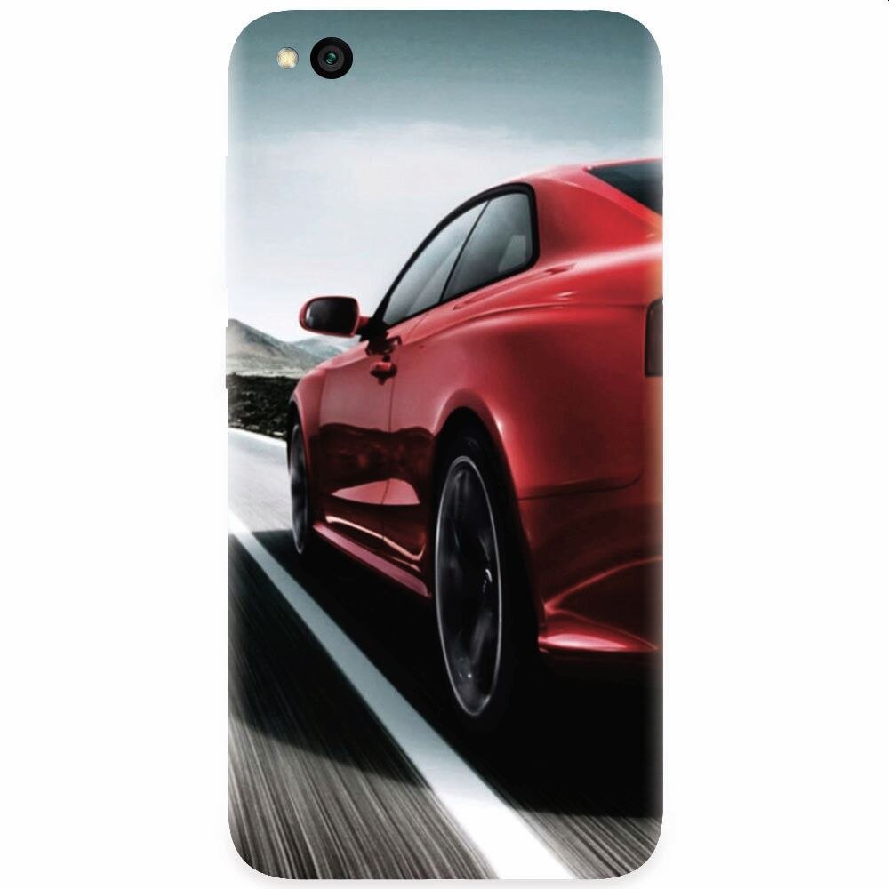 Husa silicon pentru Xiaomi Redmi Go, Car On Road