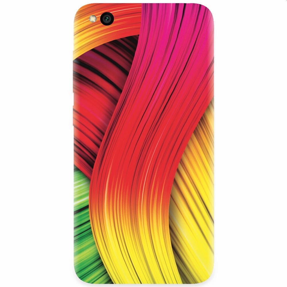 Husa silicon pentru Xiaomi Redmi Go, Colorful Abstract