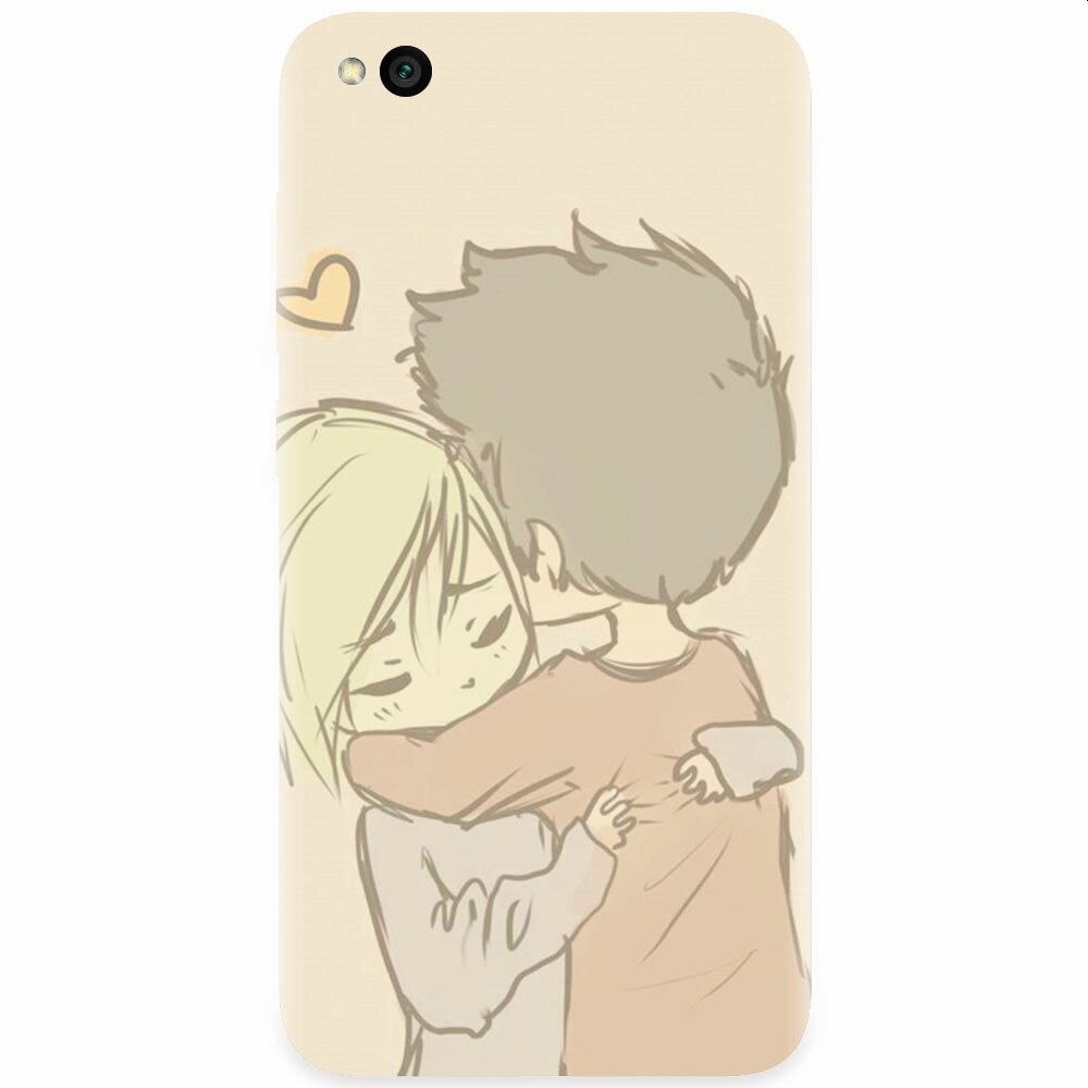 Husa silicon pentru Xiaomi Redmi Go, Couple Hug