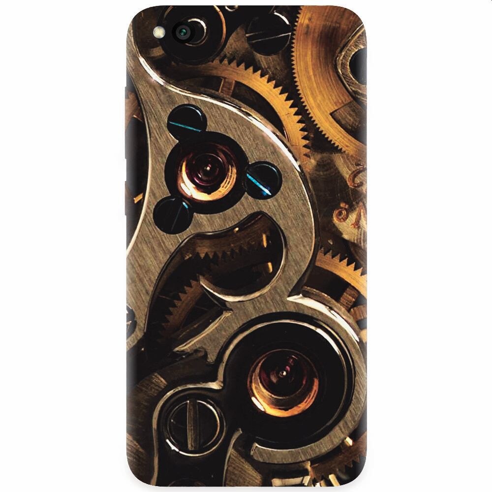 Husa silicon pentru Xiaomi Redmi Go, Clock Mechanism