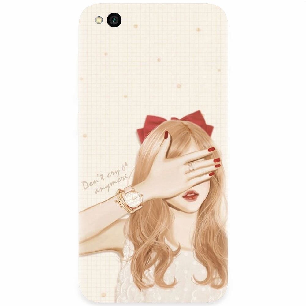 Husa silicon pentru Xiaomi Redmi Go, Dont Cry Anymore