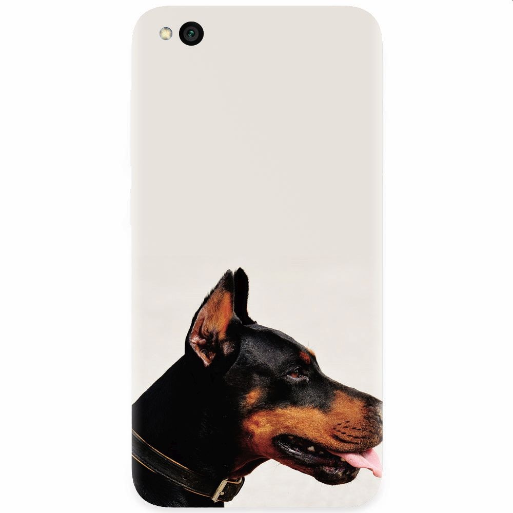 Husa silicon pentru Xiaomi Redmi Go, Doberman