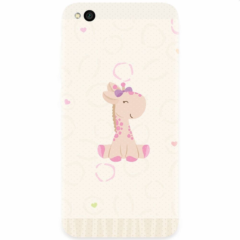 Husa silicon pentru Xiaomi Redmi Go, Giraffe Cute