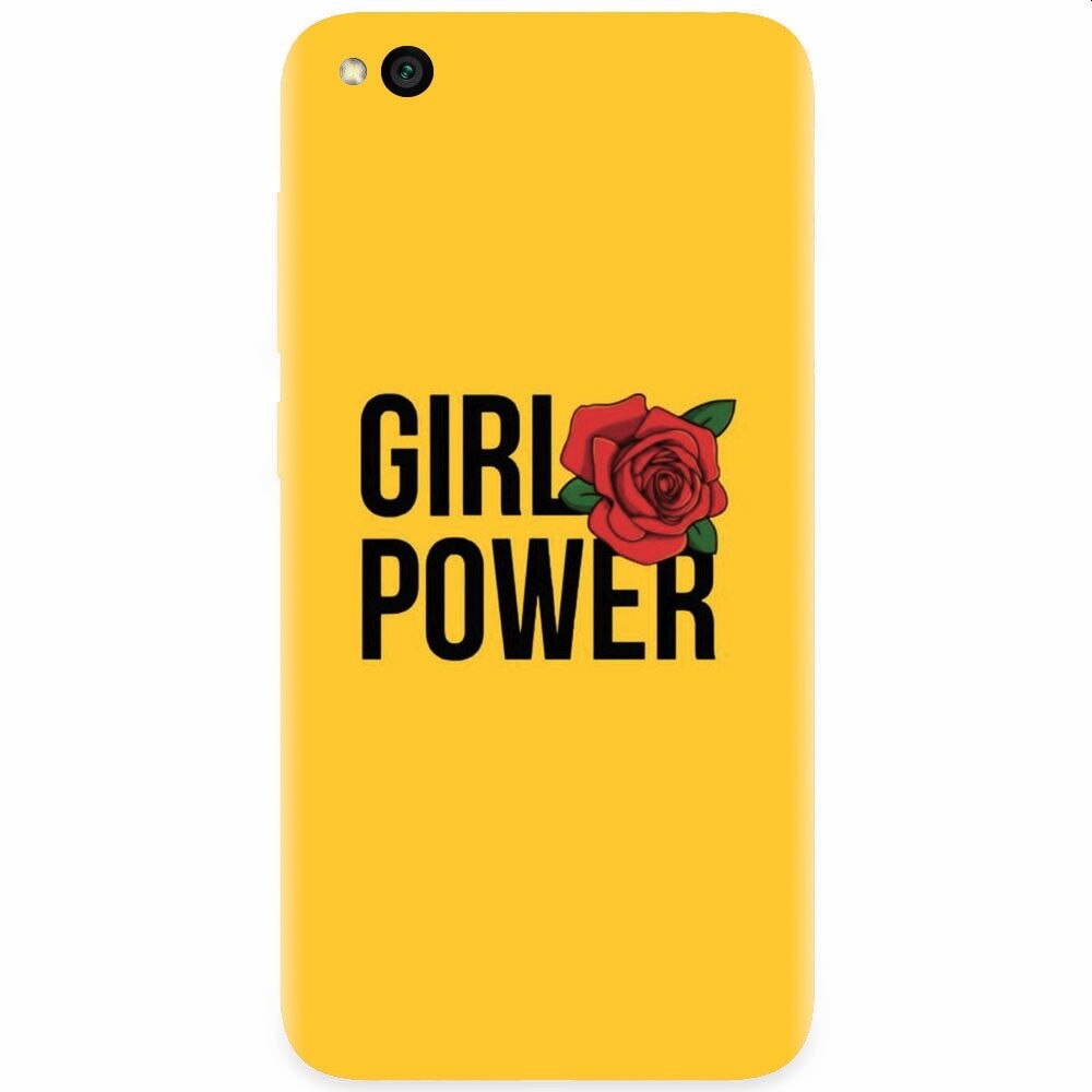Husa silicon pentru Xiaomi Redmi Go, Girl Power