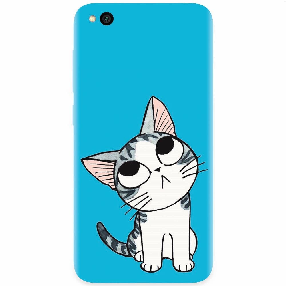 Husa silicon pentru Xiaomi Redmi Go, Cat Lovely Cartoon