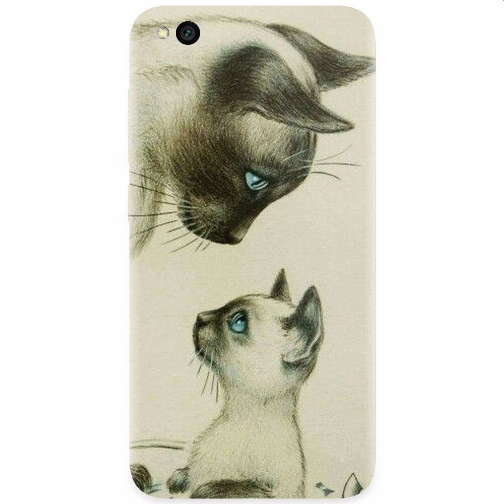 Husa silicon pentru Xiaomi Redmi Go, Little Cat