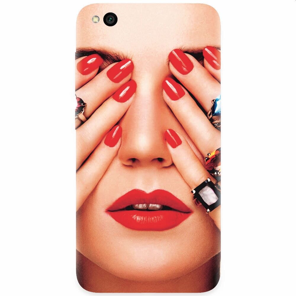 Husa silicon pentru Xiaomi Redmi Go, Rings On All Fingers