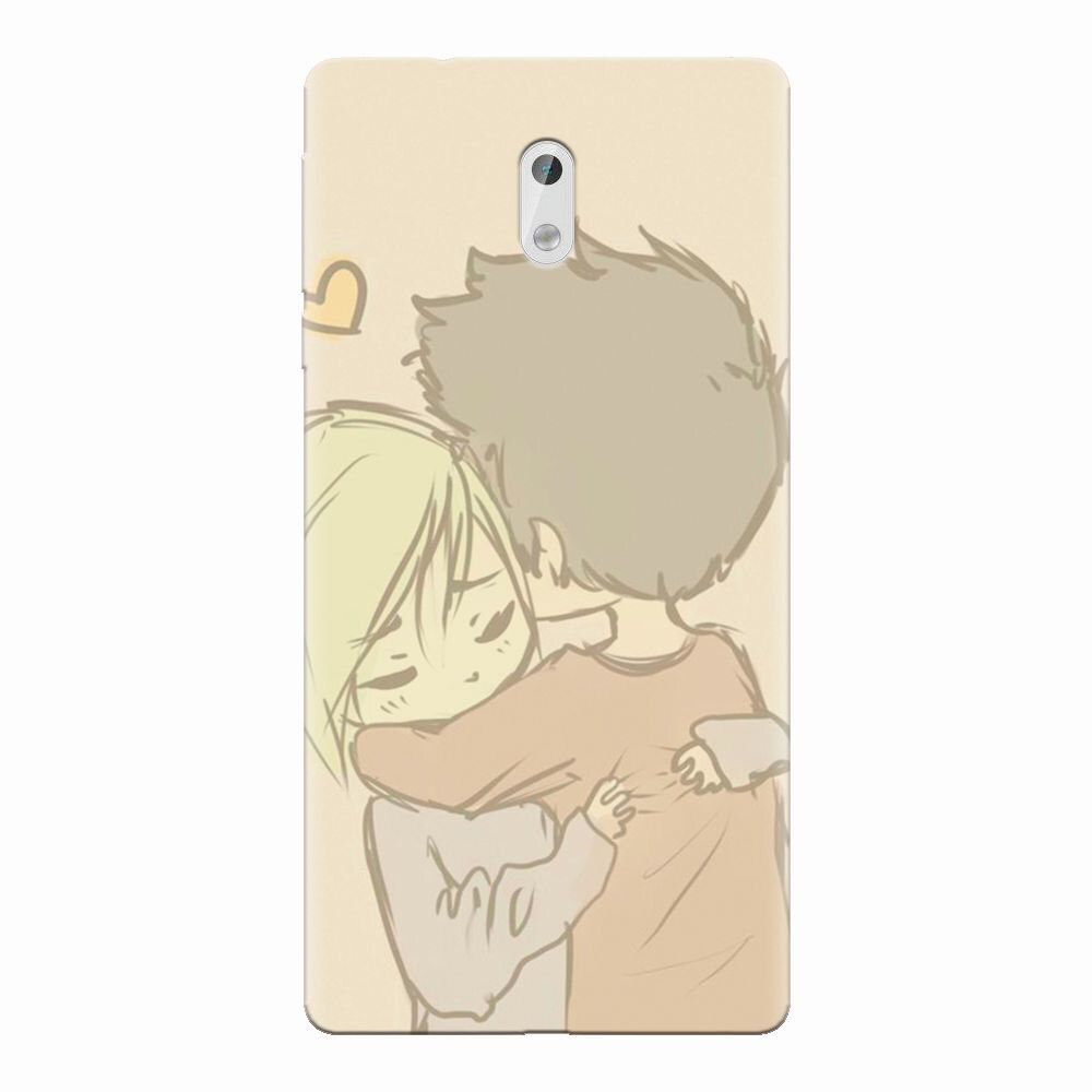 Husa silicon pentru Nokia 3, Couple Hug