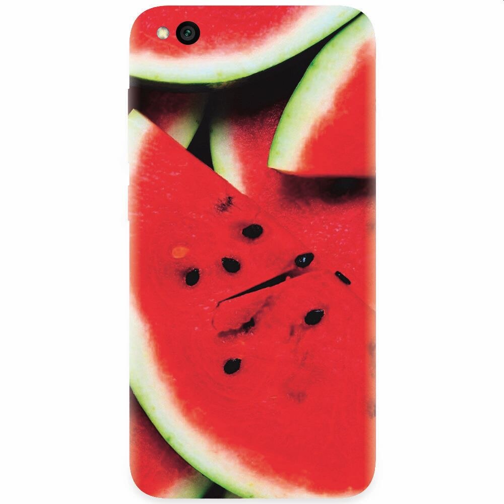Husa silicon pentru Xiaomi Redmi Go, S Of Watermelon Slice