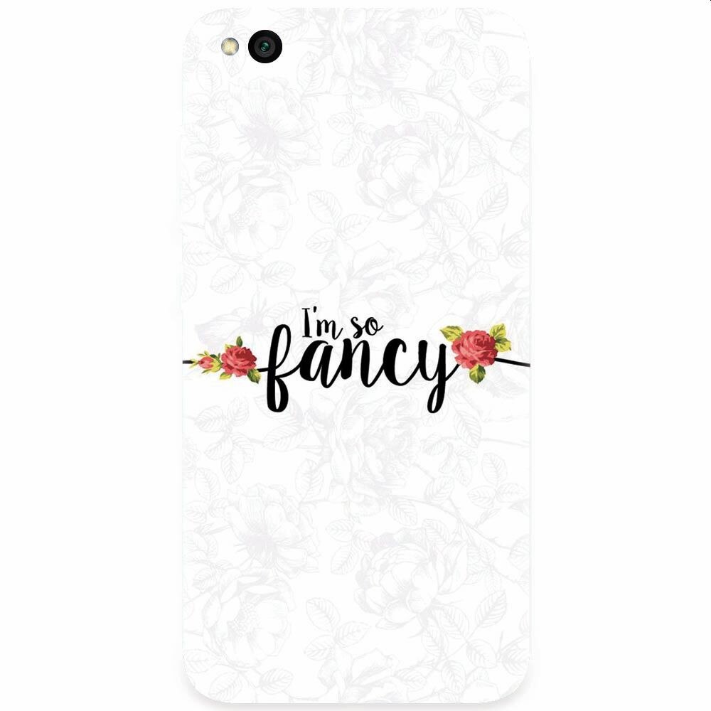 Husa silicon pentru Xiaomi Redmi Go, Im So Fancy Floral