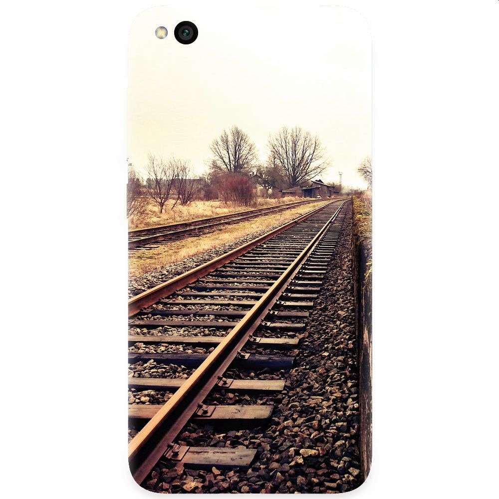 Husa silicon pentru Xiaomi Redmi Go, Railroad