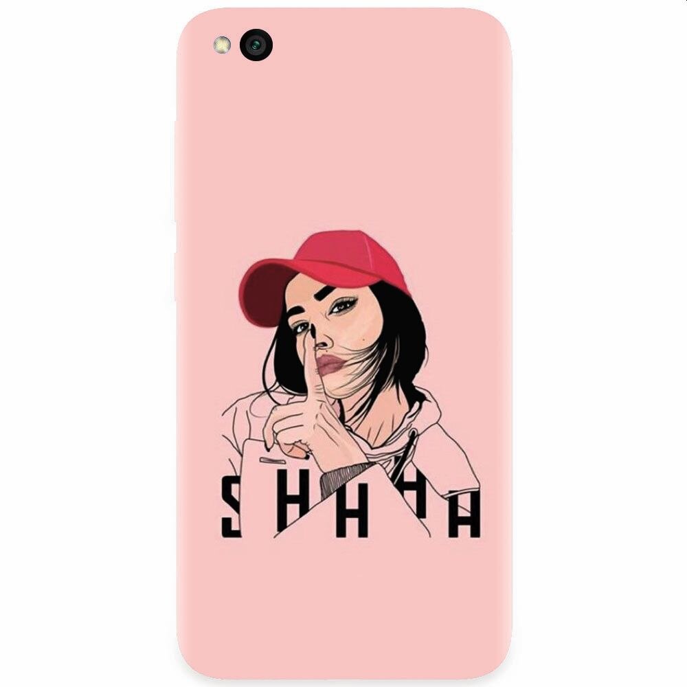 Husa silicon pentru Xiaomi Redmi Go, Shhh