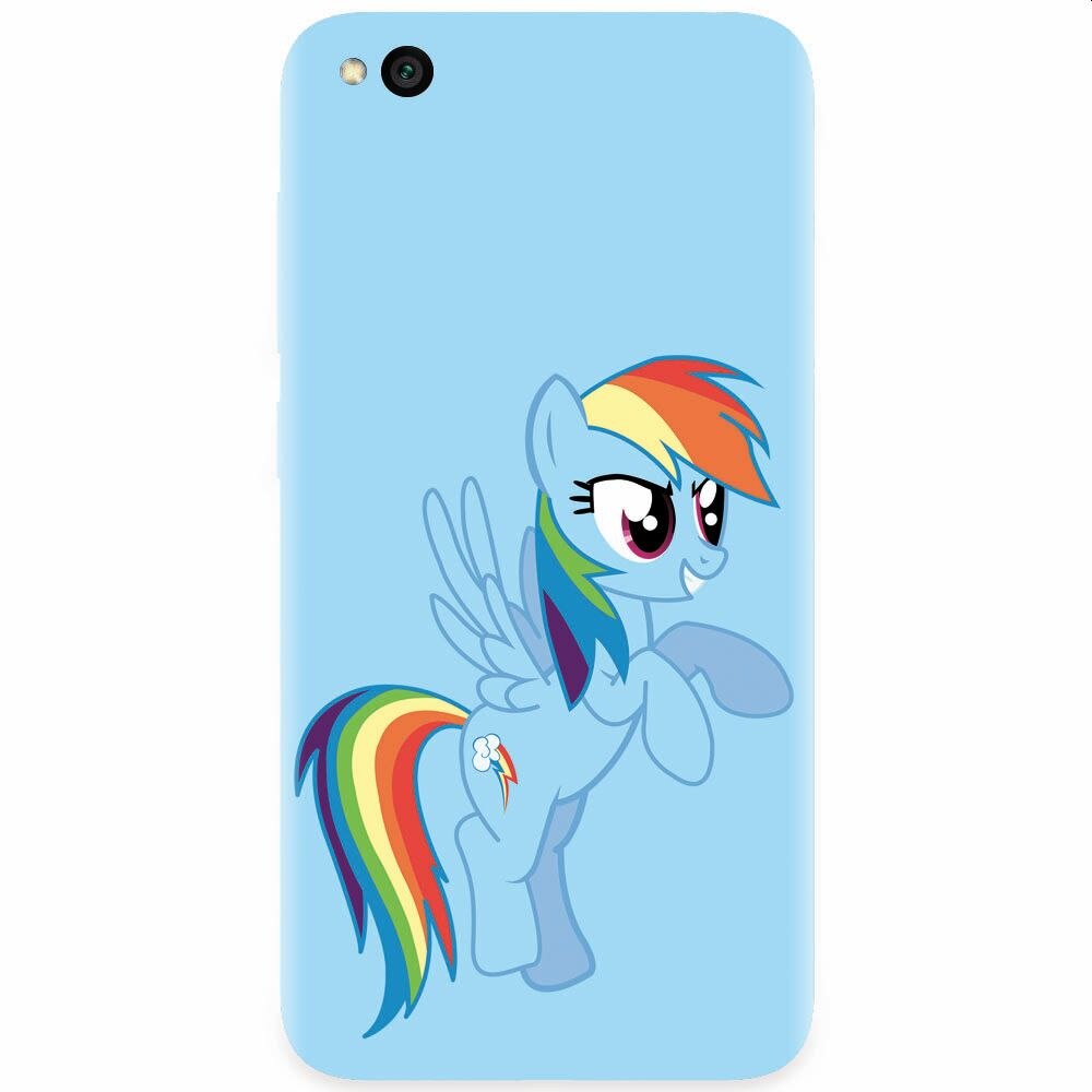 Husa silicon pentru Xiaomi Redmi Go, Rainbow Dash