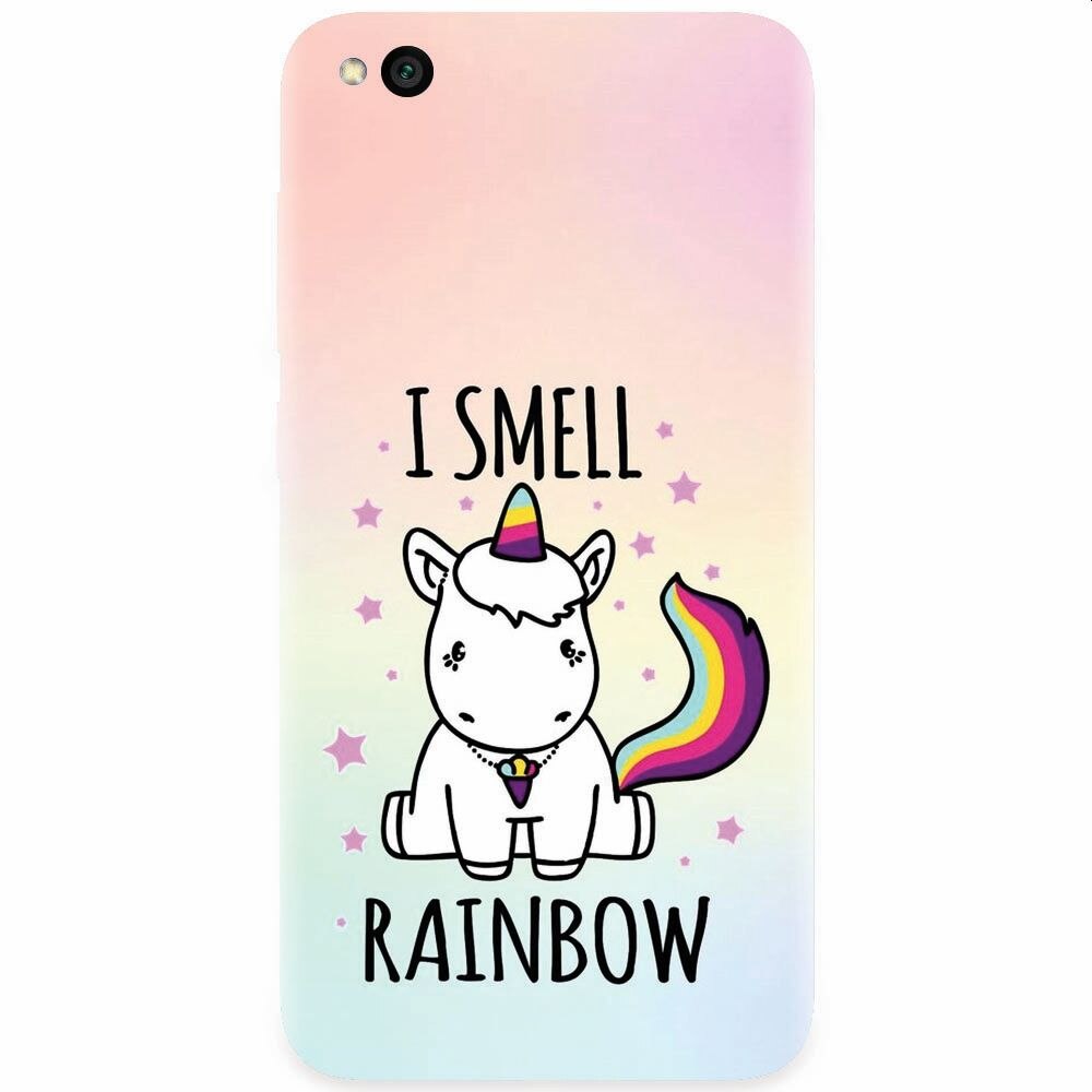 Husa silicon pentru Xiaomi Redmi Go, I Smell Rainbow