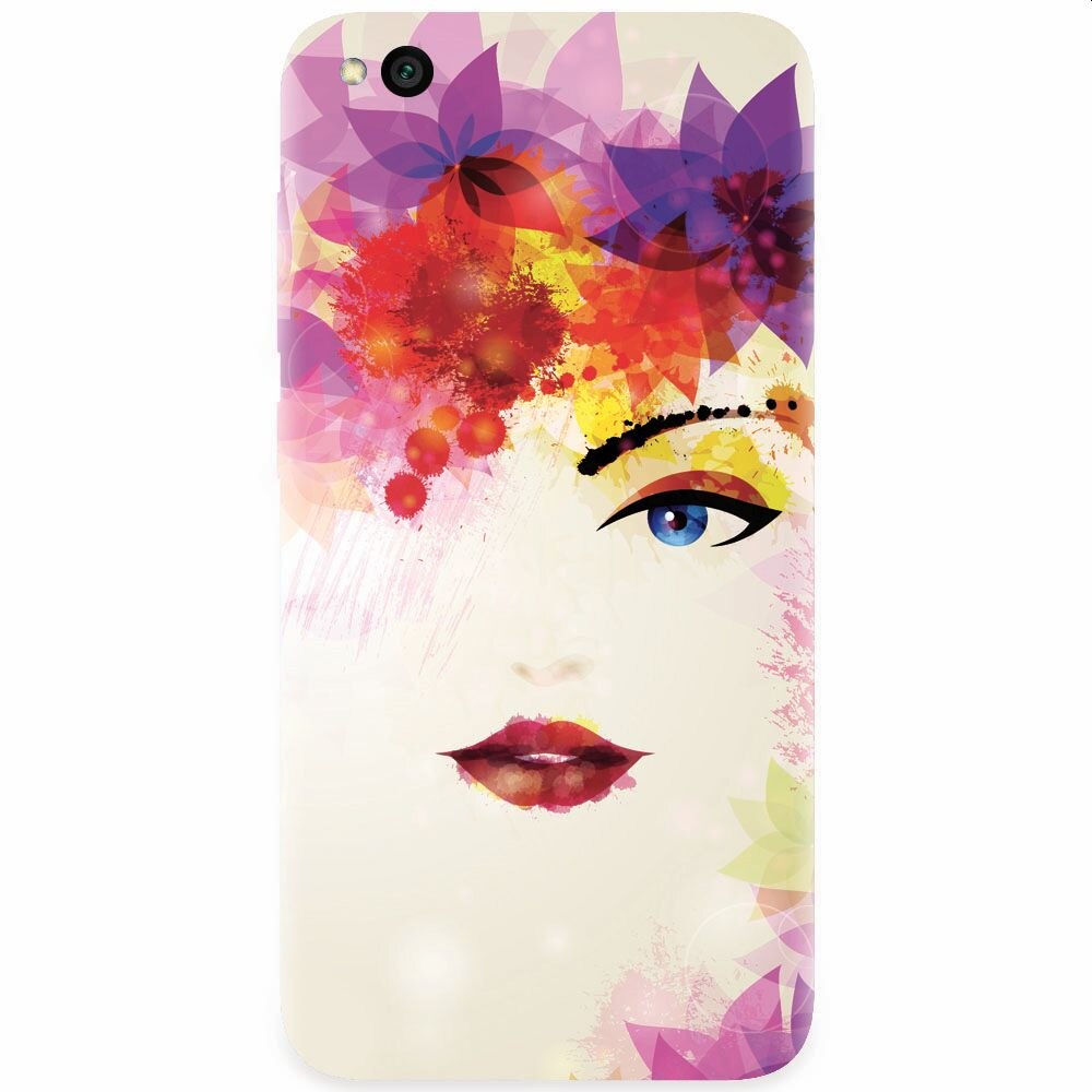 Husa silicon pentru Xiaomi Redmi Go, Pretty Face