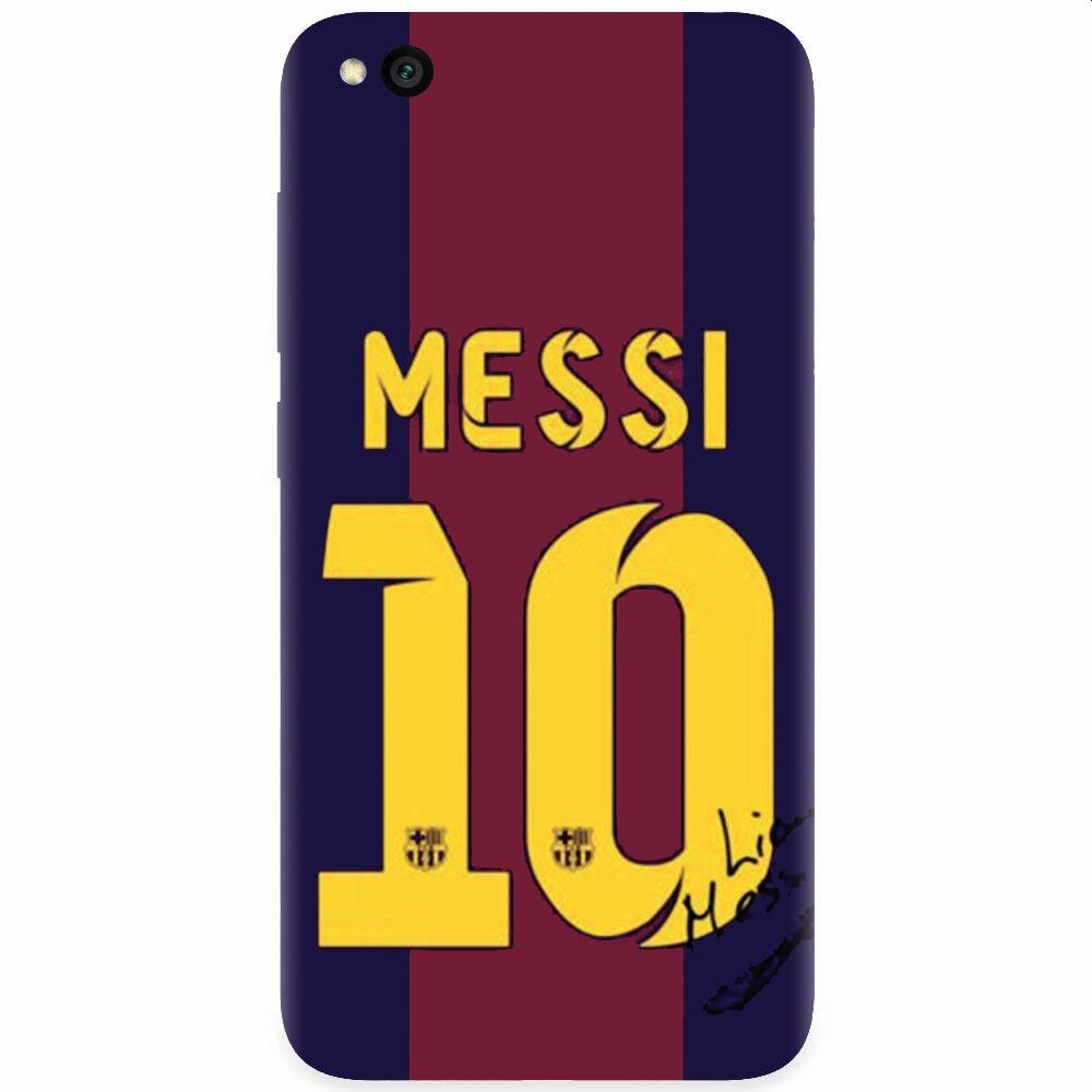 Husa silicon pentru Xiaomi Redmi Go, Messi 0