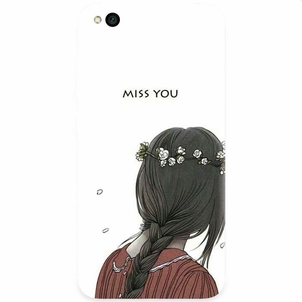 Husa silicon pentru Xiaomi Redmi Go, Miss You