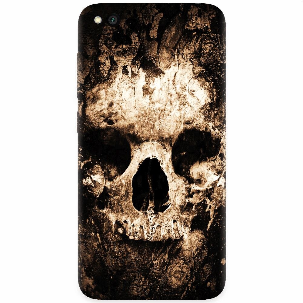 Husa silicon pentru Xiaomi Redmi Go, Zombie Skull