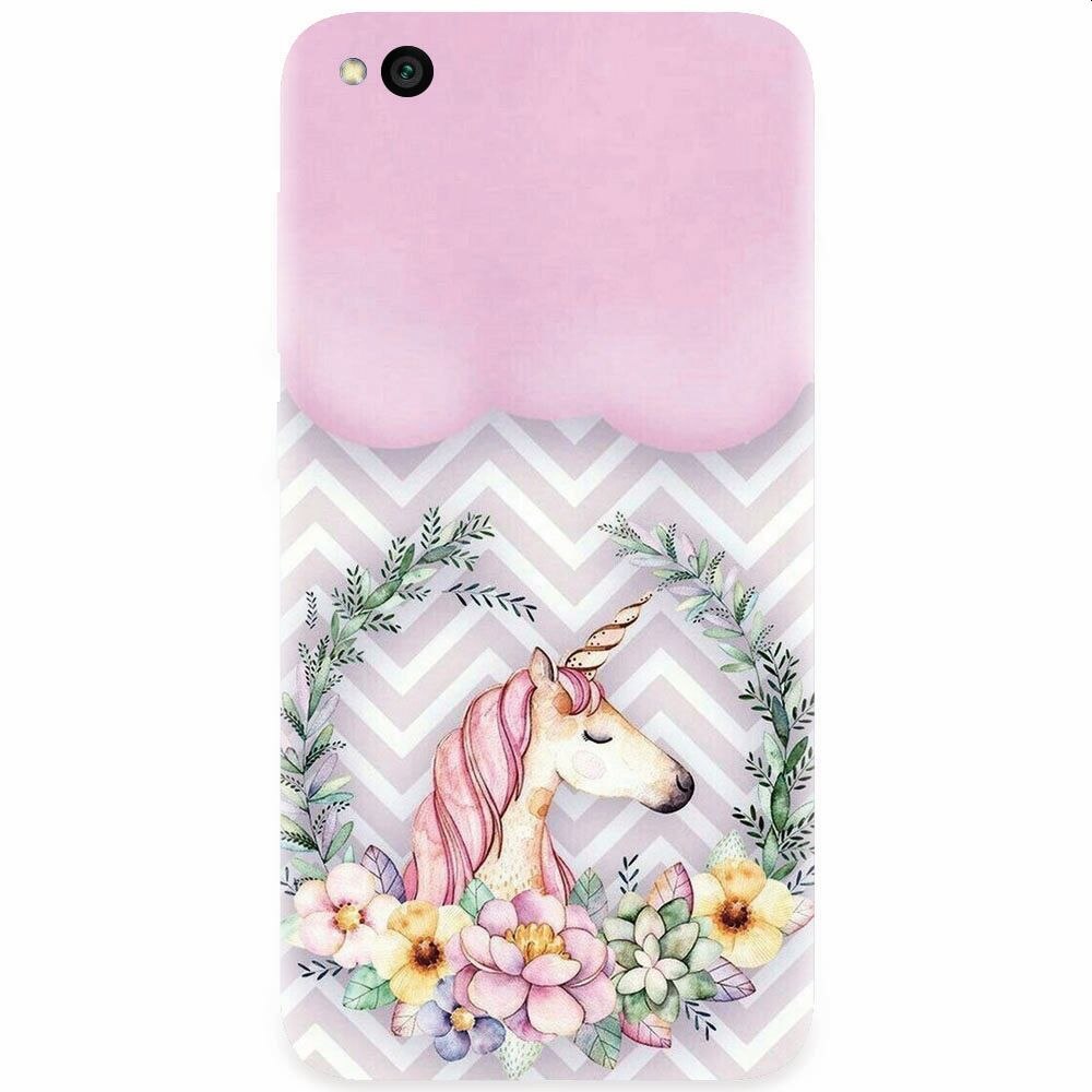 Husa silicon pentru Xiaomi Redmi Go, Aesthetic Unicorn