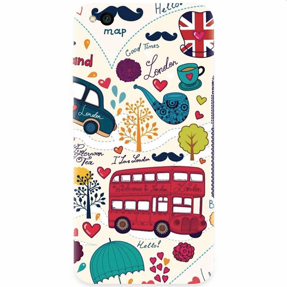 Husa silicon pentru Xiaomi Redmi Go, Welcome In London