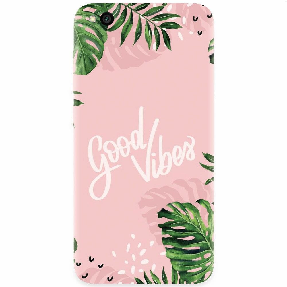 Husa silicon pentru Xiaomi Redmi Go, Good Vibes