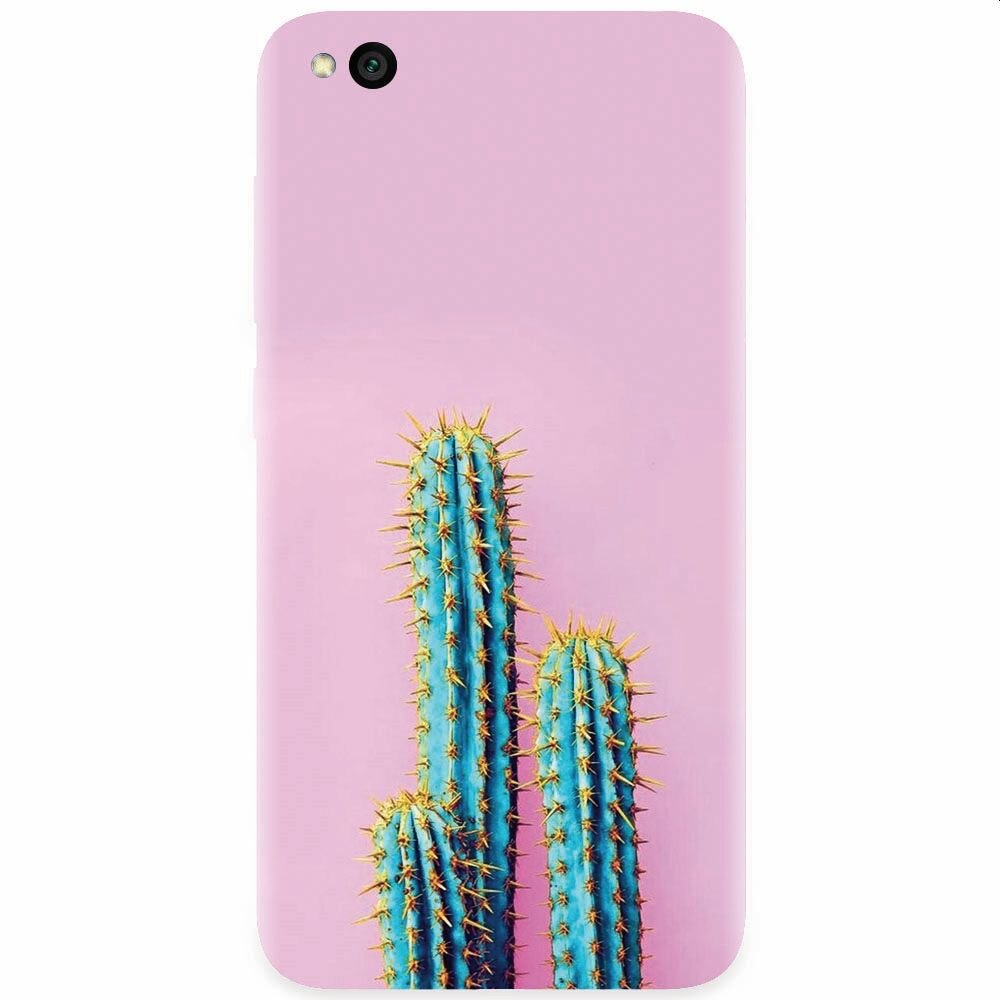 Husa silicon pentru Xiaomi Redmi Go, Cactus 102