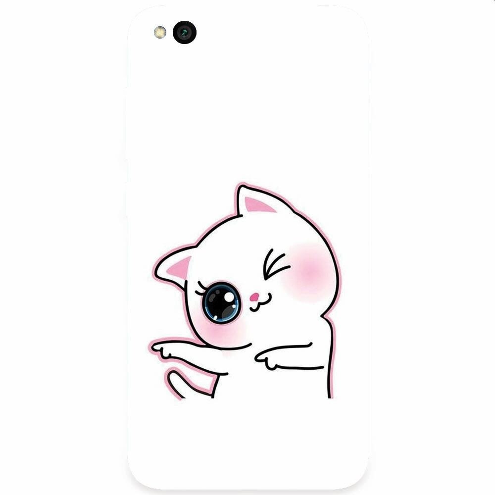 Husa silicon pentru Xiaomi Redmi Go, Cute Kitty