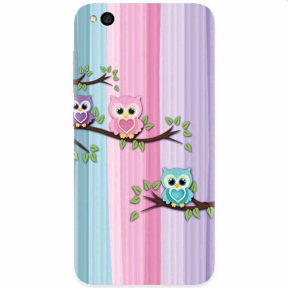 Husa silicon pentru Xiaomi Redmi Go, Cute Owl